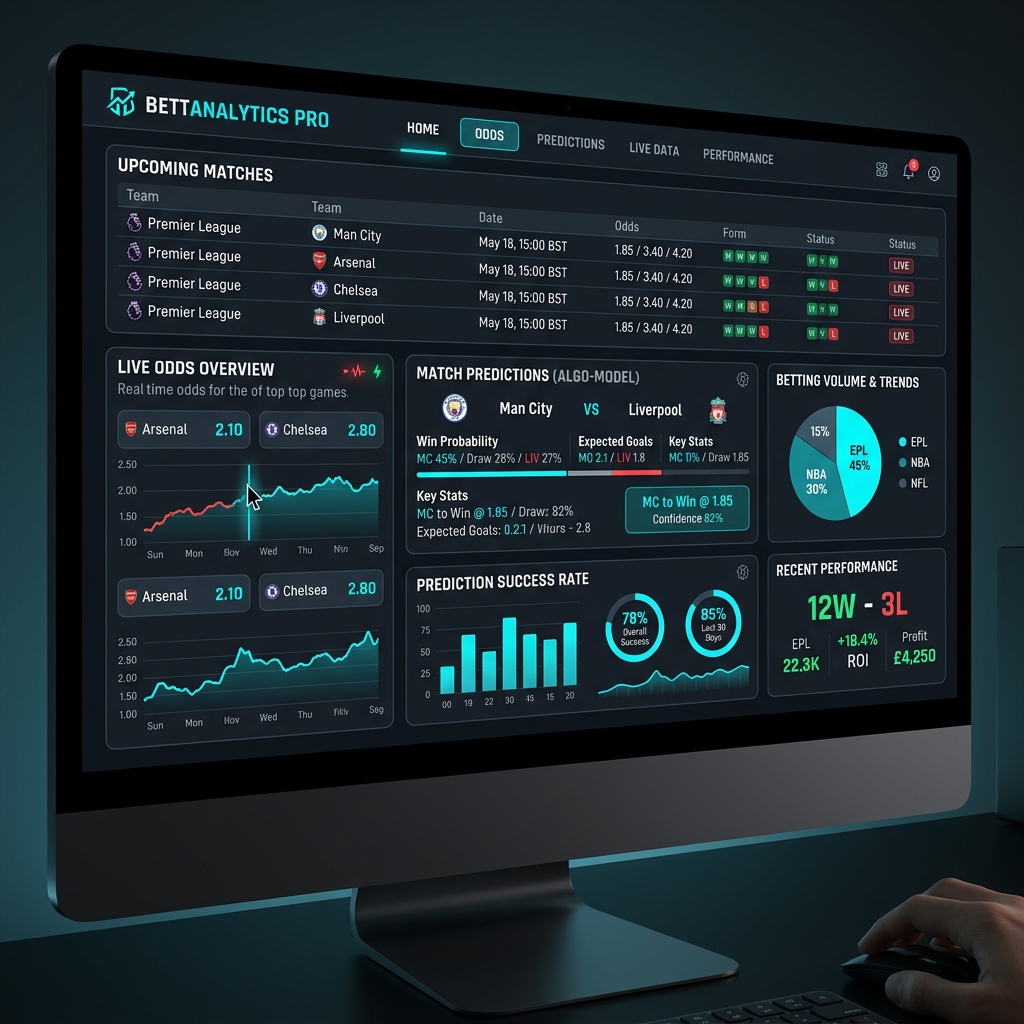 AI Sports Betting Dashboard