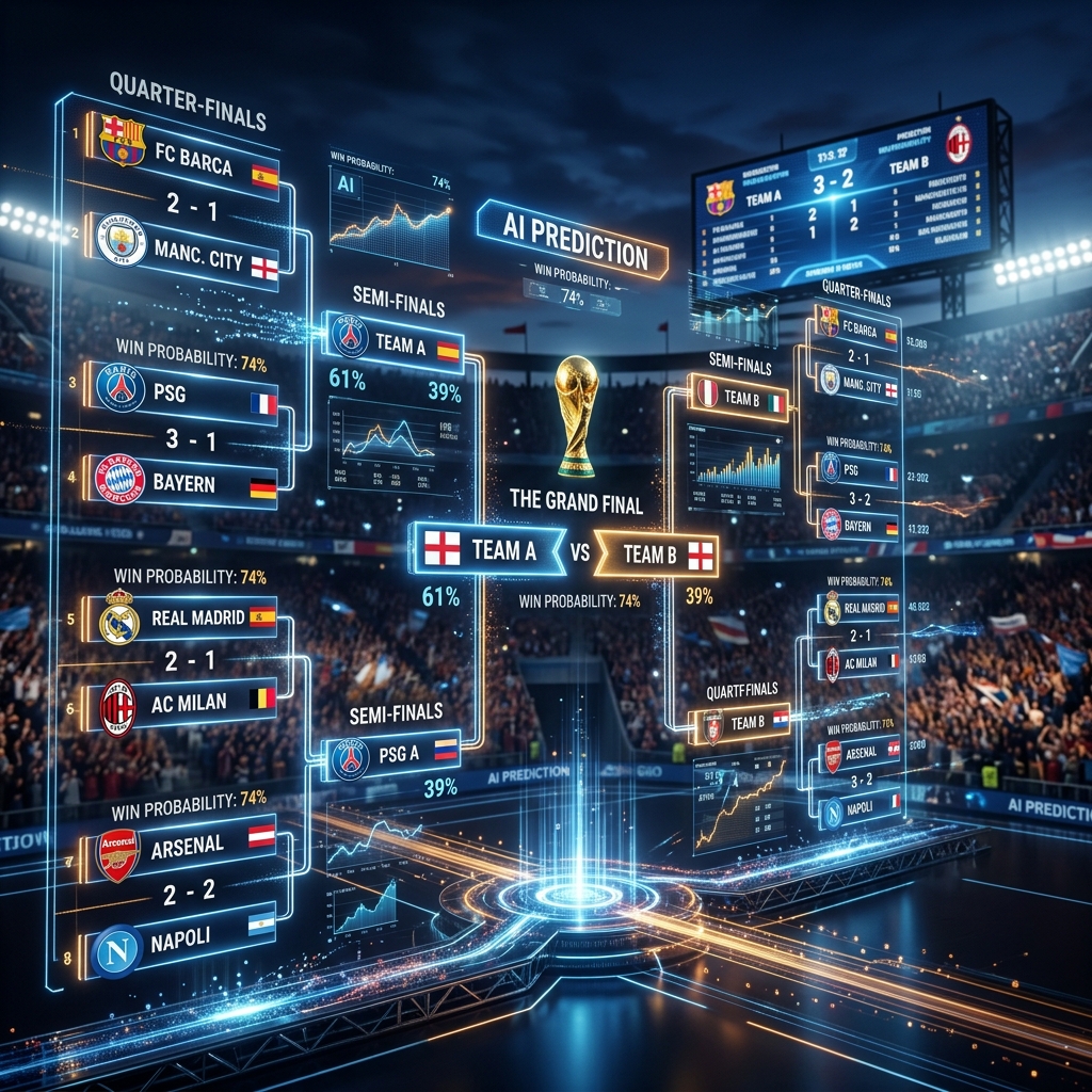 Knockout Stage Strategy: Adjusting Your Bets Using Live AI Data