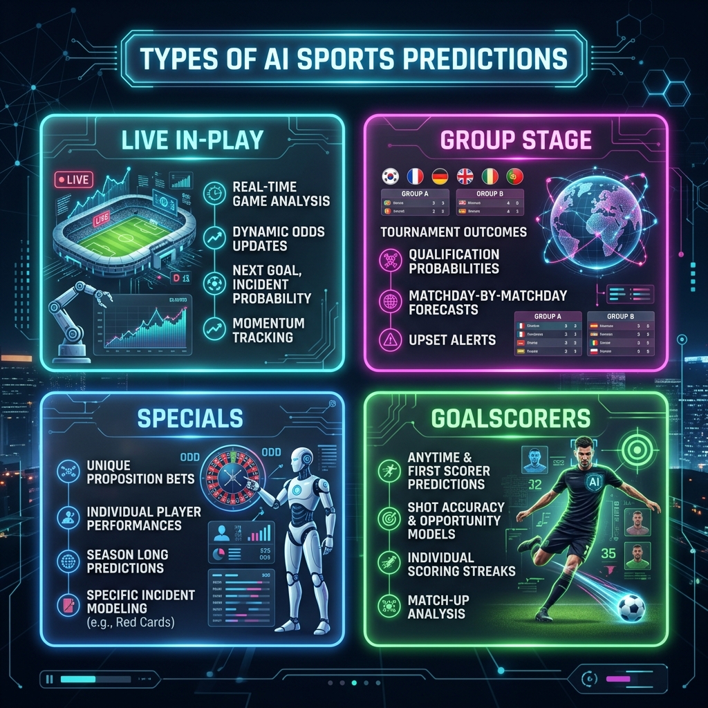Types of AI Predictions Infographic